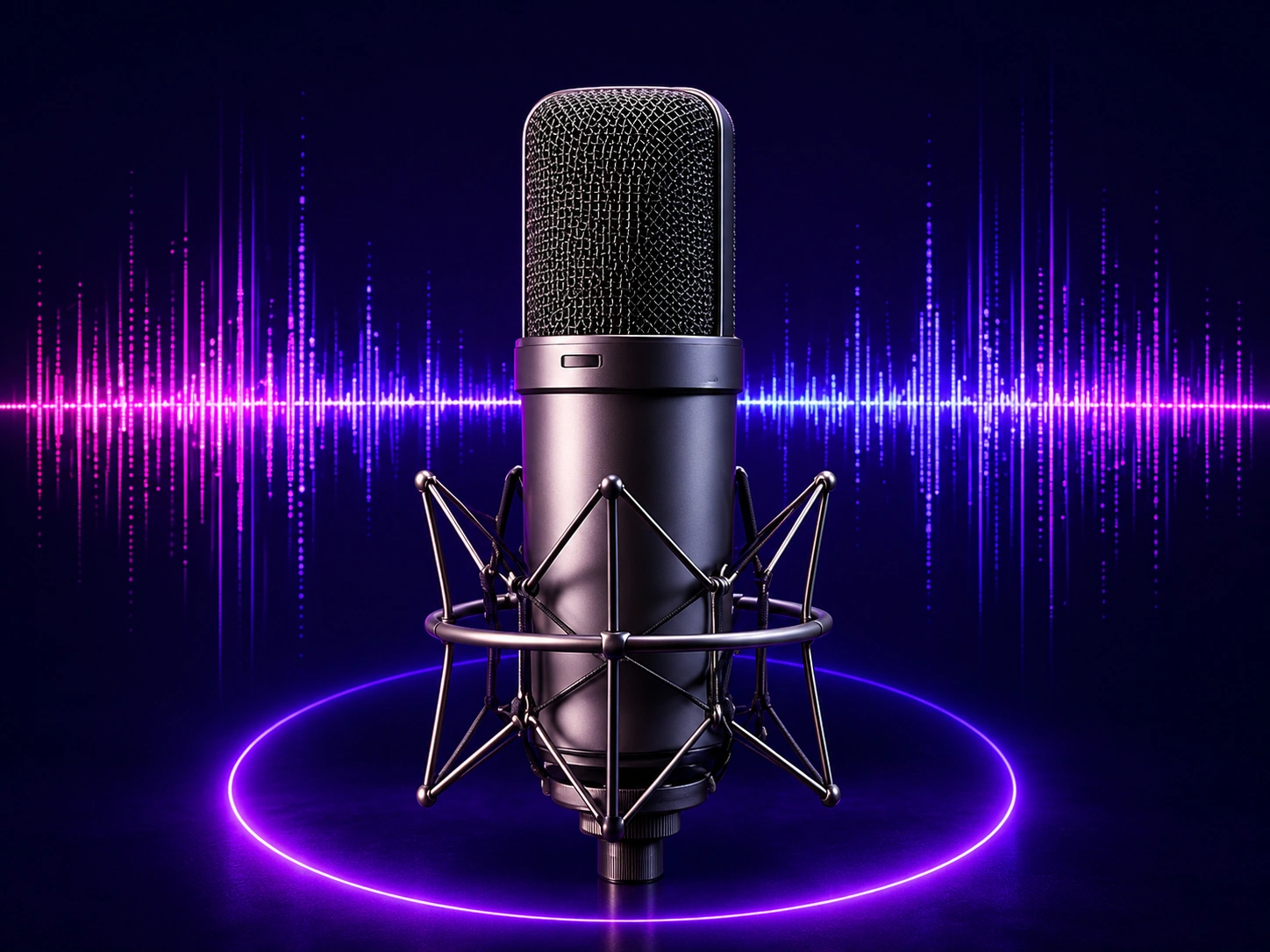 Micrófono profesional de estudio
